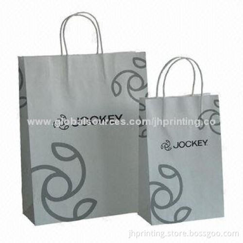 Glossy Carrier Bag, Made of 250gsm Art Paper, OEM Samples are Ready in 3 Days
